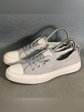 Converse Chuck Taylor All Star Shoreline Women's Slip On Shoes Gray Size 7